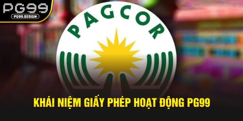 Khái niệm giấy phép hoạt động PG99